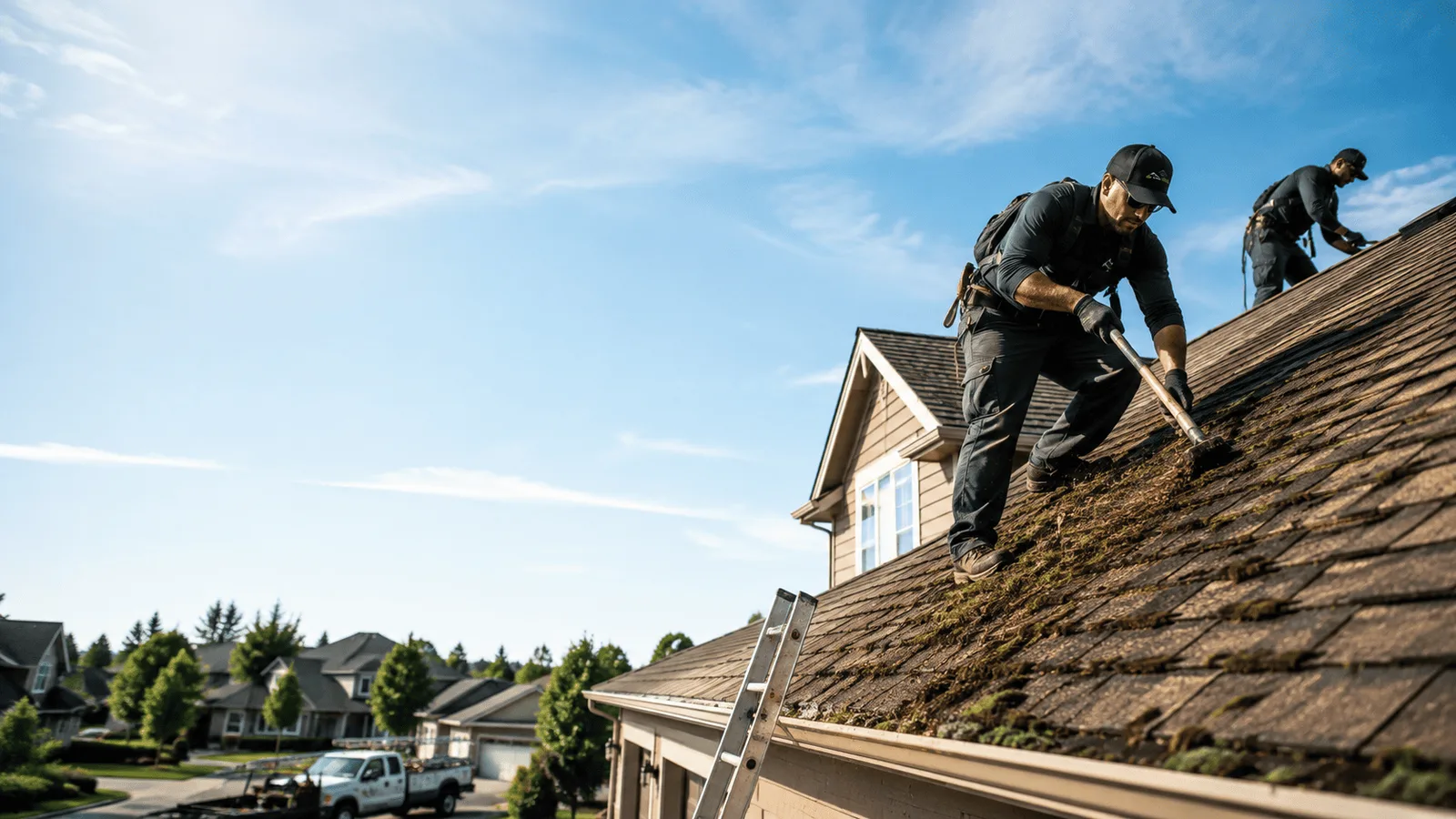 Roof Moss Removal in Lime Ridge, WI near me